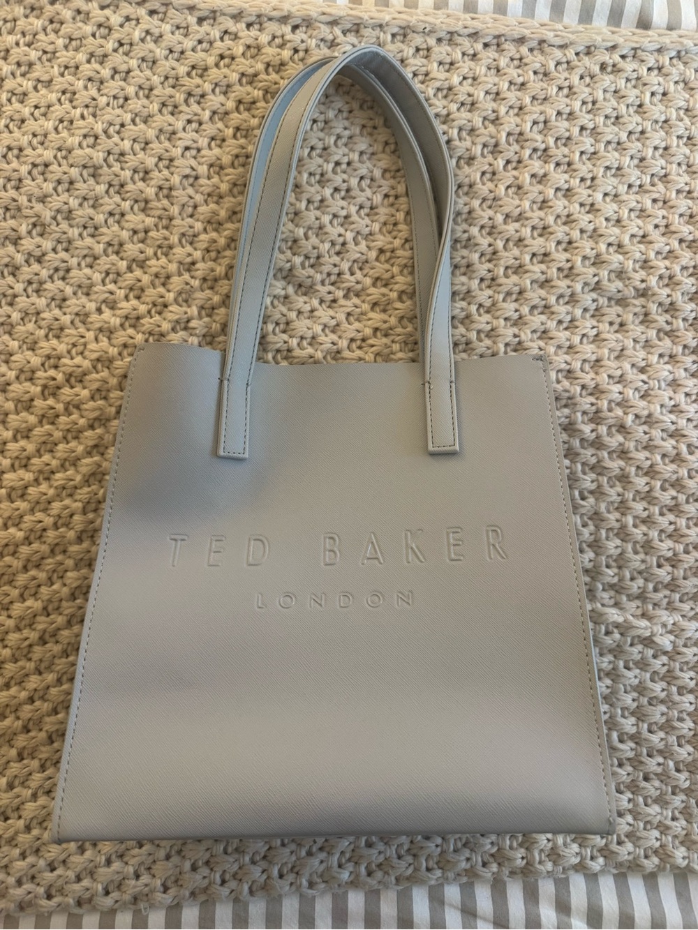 Ted Baker Light Gray Tote